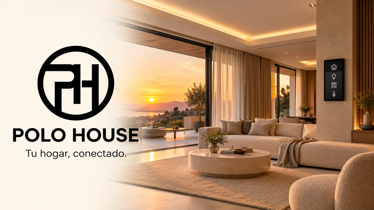 POLO HOUSE: un hogar conectado con iluminación cálida y control de ambientes